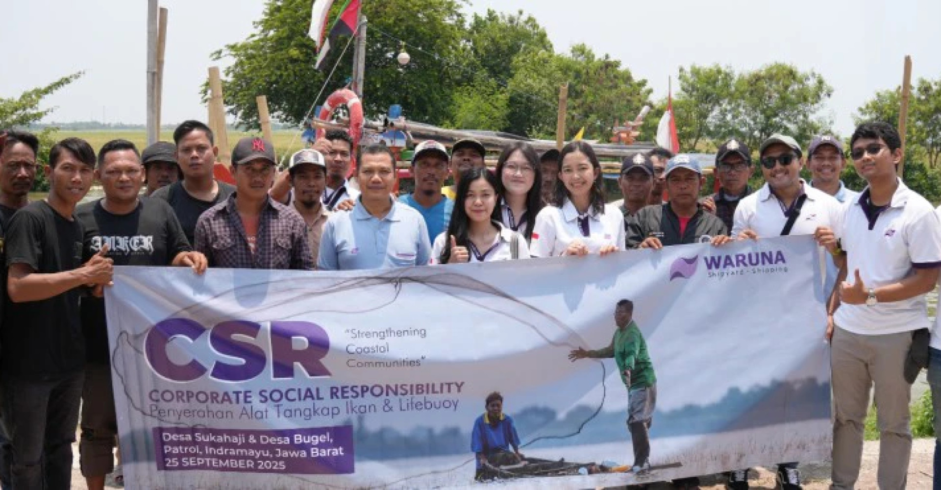Waruna Group Strengthens Coastal Communities in Indramayu