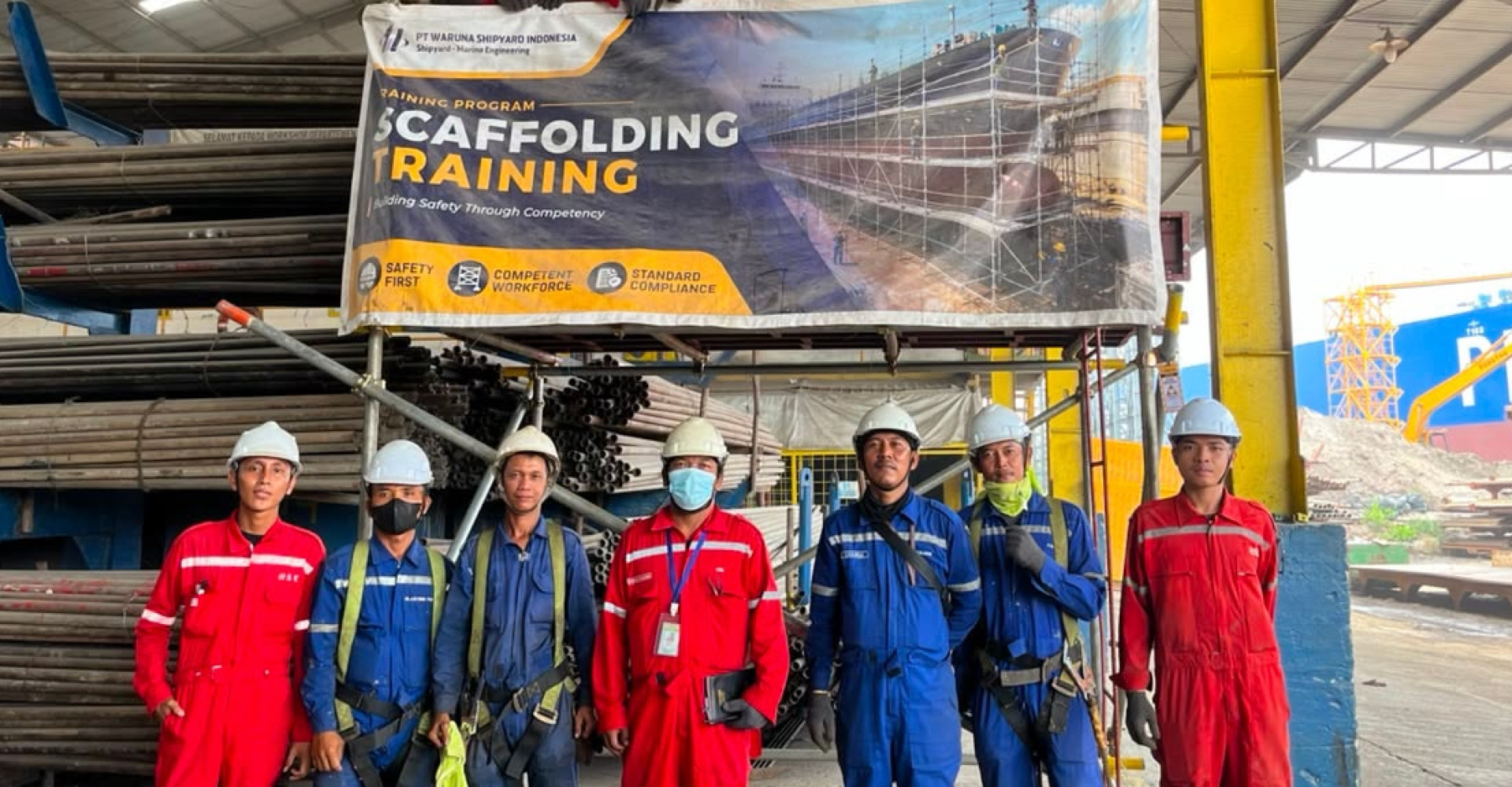 Waruna Group Strengthens Skills through Scaffolding Training